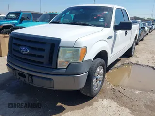 2011 Ford F-150 XL with VIN 1FTEX1CM3BFC31724, listed as a IAAI auction lot 41874831 with 235,430 mi miles. Bid and sale history available at carsss.com. Image 2.