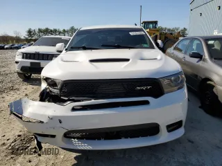 2018 Dodge Durango SRT with VIN 1C4SDJGJ1JC341666, listed as a Copart auction lot 51927205 with 86,585 mi miles and Salvage title. Bid and sale history available at DreamBid. Image 5.