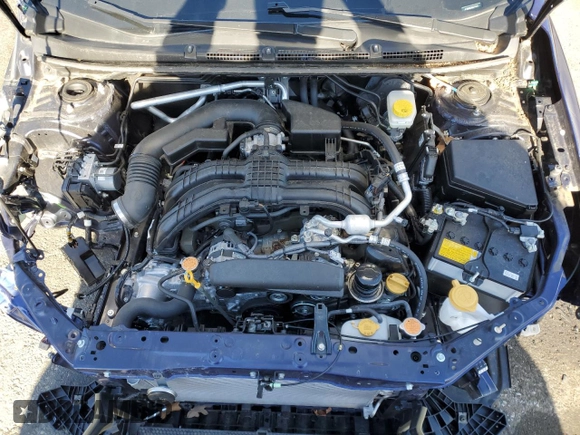 2024 Subaru Impreza with VIN JF1GUABC8R8271571, listed as a Copart auction lot 87575385 with 3,872 mi miles and Salvage Title. Bid and sale history available at carsss.com. Image 11.