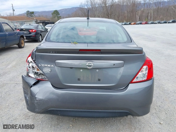 2019 Nissan Versa Sedan SV with VIN 3N1CN7AP6KL807361, listed as a IAAI auction lot 41863908 with 45,550 mi miles. Bid and sale history available at carsss.com. Image 16.