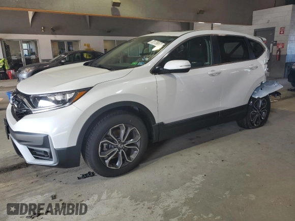 2022 Honda CR-V EX with VIN 5J6RW2H52NL004939, listed as a Copart auction lot 70179662 with 699 mi miles. Bid and sale history available at carsss.com. Image 1.