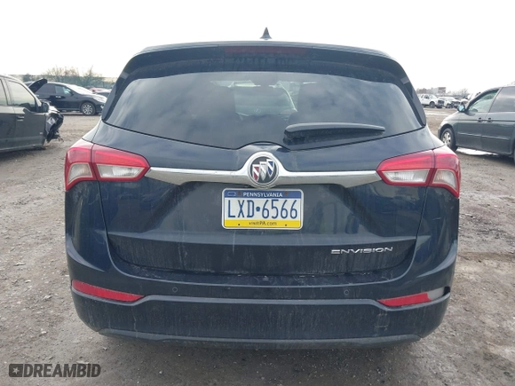 2020 Buick Envision Essence with VIN LRBFXCSA3LD036581, listed as a IAAI auction lot 41482864 with 42,106 mi miles. Bid and sale history available at carsss.com. Image 15.