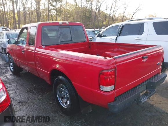2000 Ford Ranger XL with VIN 1FTYR14V5YTA04592, listed as a IAAI auction lot 41865364 with 228,817 mi miles. Bid and sale history available at carsss.com. Image 3.