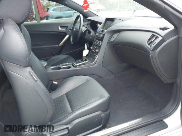2013 Hyundai Genesis Coupe R-Spec with VIN KMHHU6KJ2DU108081, listed as a IAAI auction lot 41650433 with 80,964 mi miles and . Bid and sale history available at DreamBid. Image 5.