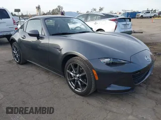 2020 Mazda MX-5 Miata RF Grand Touring with VIN JM1NDAM72L0414750, listed as a IAAI auction lot 41399542 with 12,683 mi miles. Bid and sale history available at carsss.com. Image 1.