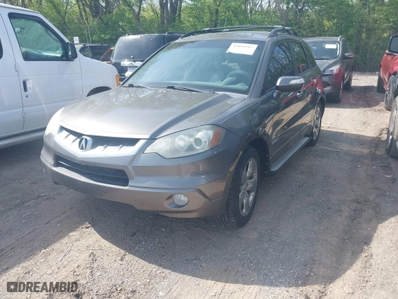 2008 Acura RDX with VIN 5J8TB18208A010067, listed as a IAAI auction lot 42094217 with 166,097 mi miles. Bid and sale history available at carsss.com. Image 2.