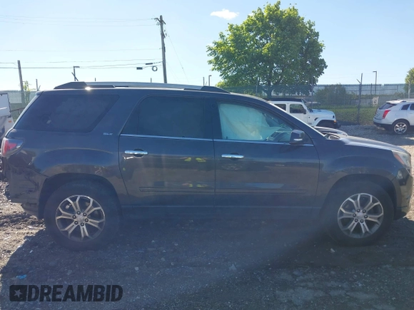 2015 GMC Acadia SLT z VIN 1GKKVRKD9FJ355769, wystawiony jako IAAI lot #42203746 z przebiegiem Nie podano mil oraz . Historia ofert i sprzedaży dostępna na DreamBid. Obrazek 12.