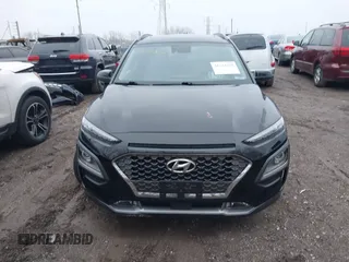 2021 Hyundai Kona Ultimate with VIN KM8K5CA59MU657508, listed as a IAAI auction lot 41144378 with 15,828 mi miles. Bid and sale history available at carsss.com. Image 12.