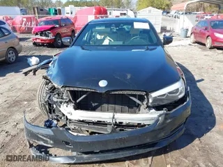 2019 BMW 5 Series 530i with VIN WBAJA5C56KWW03537, listed as a IAAI auction lot 41430626 with 98,240 mi miles. Bid and sale history available at carsss.com. Image 12.