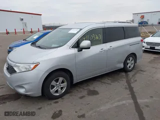 2017 Nissan Quest SV with VIN JN8AE2KP4H9165363, listed as a IAAI auction lot 41103763 with NaN miles. Bid and sale history available at carsss.com. Image 17.