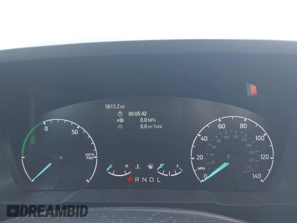 2024 Ford Maverick XLT with VIN 3FTTW8H3XRRB14562, listed as a IAAI auction lot 41235279 with 5,613 mi miles and . Bid and sale history available at DreamBid. Image 7.