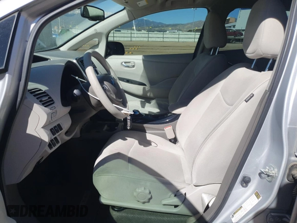 2011 Nissan LEAF SL-e with VIN JN1AZ0CP9BT009416, listed as a Copart auction lot 53686205 with 59,763 mi miles and Clean Title. Bid and sale history available at carsss.com. Image 7.