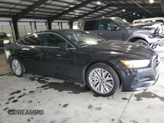 2019 Audi A7 Premium Plus with VIN WAUR2AF22KN052569, listed as a Copart auction lot 72126934 with 74,366 mi miles and Salvage Title. Bid and sale history available at carsss.com. Image 4.