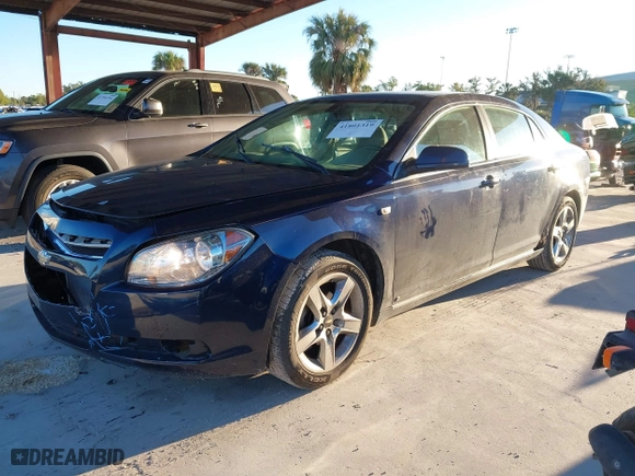 2008 Chevrolet Malibu LT w/1LT with VIN 1G1ZH57B984260429, listed as a IAAI auction lot 41801319 with 201,277 mi miles. Bid and sale history available at carsss.com. Image 2.