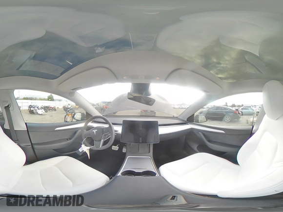 2024 Tesla Model Y Performance with VIN 7SAYGDEF7RF093054, listed as a Copart auction lot 50747985 with 26,907 mi miles and Salvage Title. Bid and sale history available at DreamBid. Image 13.