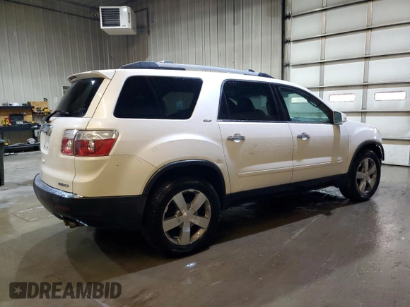 2012 GMC Acadia SLT1 with VIN 1GKKVRED3CJ418310, listed as a Copart auction lot 46987455 with 129,142 mi miles and Salvage Title. Bid and sale history available at carsss.com. Image 3.