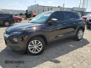 2021 Chevrolet TrailBlazer LS with VIN KL79MMS28MB104034, listed as a Copart auction lot 62546924 with 45,753 mi miles and Salvage Title. Bid and sale history available at DreamBid. Image 1.