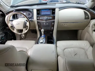 2013 Infiniti QX56 with VIN JN8AZ2NE2D9040676, listed as a Copart auction lot 71395084 with 163,769 mi miles and Salvage Title. Bid and sale history available at carsss.com. Image 8.