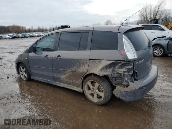 2007 Mazda 5 Sport with VIN JM1CR293070144282, listed as a Copart auction lot 85631384 with 217,486 mi miles and Salvage Title. Bid and sale history available at DreamBid. Image 2.