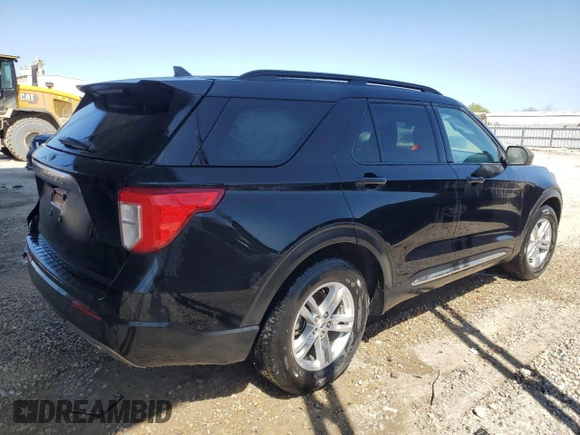 2023 Ford Explorer XLT with VIN 1FMSK7DH8PGA87705, listed as a Copart auction lot 48759635 with 41,709 mi miles and Salvage Title. Bid and sale history available at carsss.com. Image 3.