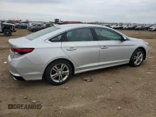 2019 Hyundai Sonata SEL with VIN 5NPE34AF0KH809401, listed as a Copart auction lot 50633645 with 29,970 mi miles and Salvage Title. Bid and sale history available at DreamBid. Image 3.