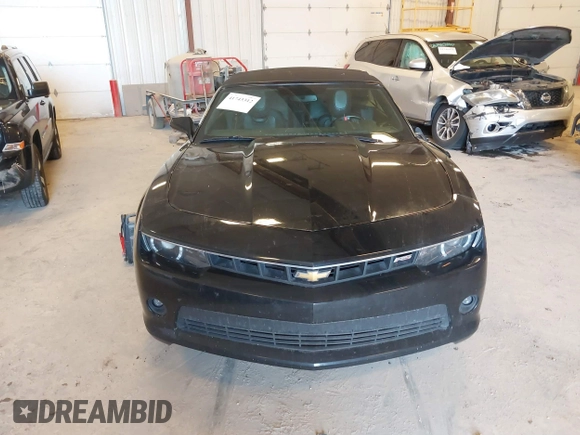 2014 Chevrolet Camaro LT with VIN 2G1FC3D33E9257134, listed as a IAAI auction lot 41743312 with 104,898 mi miles and . Bid and sale history available at DreamBid. Image 12.
