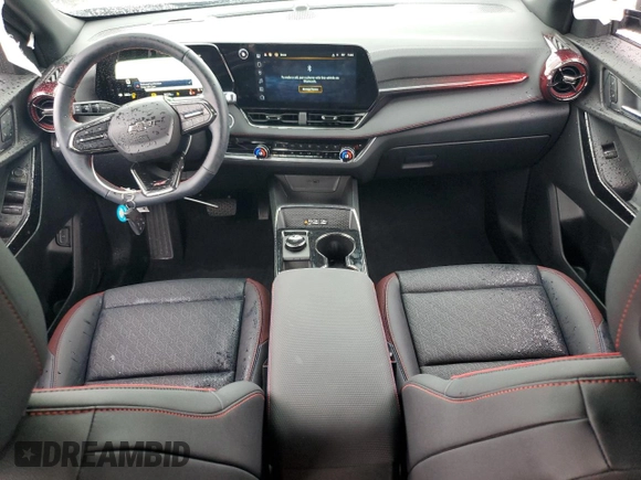 2025 Chevrolet Equinox FWD RS with VIN 3GNAXLEG1SL226410, listed as a Copart auction lot 57580165 with 8,079 mi miles and Salvage title. Bid and sale history available at DreamBid. Image 8.