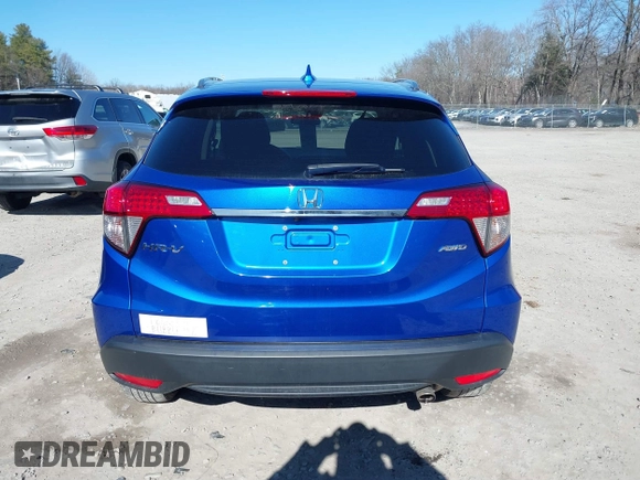 2021 Honda HR-V EX with VIN 3CZRU6H56MM733617, listed as a IAAI auction lot 41793211 with 53,327 mi miles. Bid and sale history available at carsss.com. Image 16.
