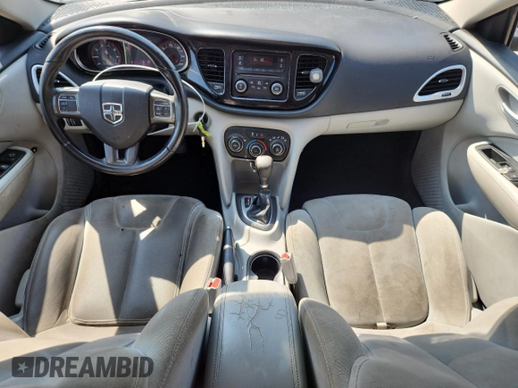 2013 Dodge Dart SXT with VIN 1C3CDFBA2DD154321, listed as a Copart auction lot 59161685 with 82,754 mi miles and Salvage title. Bid and sale history available at DreamBid. Image 8.