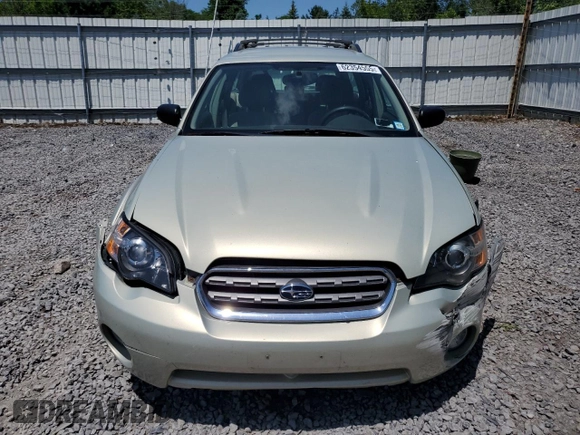2005 Subaru Legacy Outback with VIN 4S4BP61C557317220, listed as a Copart auction lot 62354555 with 112,677 mi miles and Salvage title. Bid and sale history available at DreamBid. Image 5.