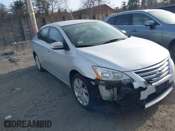 2014 Nissan Sentra S with VIN 3N1AB7AP3EY333876, listed as a IAAI auction lot 41268361 with 172,758 mi miles and . Bid and sale history available at DreamBid. Image 1.
