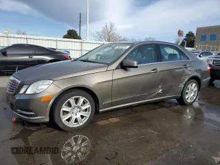 2012 Mercedes-Benz E-Class E 350 Luxury with VIN WDDHF8JB8CA579016, listed as a Copart auction lot 50033245 with 77,294 mi miles and Salvage Title. Bid and sale history available at carsss.com. Image 1.