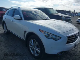 2012 Infiniti FX35 with VIN JN8AS1MU2CM120966, listed as a IAAI auction lot 41636675 with 179,895 mi miles. Bid and sale history available at carsss.com. Image 1.
