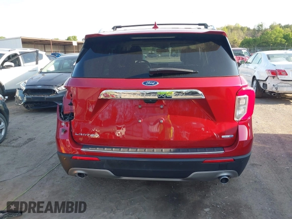2020 Ford Explorer Limited with VIN 1FMSK8FH4LGB14315, listed as a IAAI auction lot 42017696 with 46,323 mi miles and . Bid and sale history available at carsss.com. Image 16.