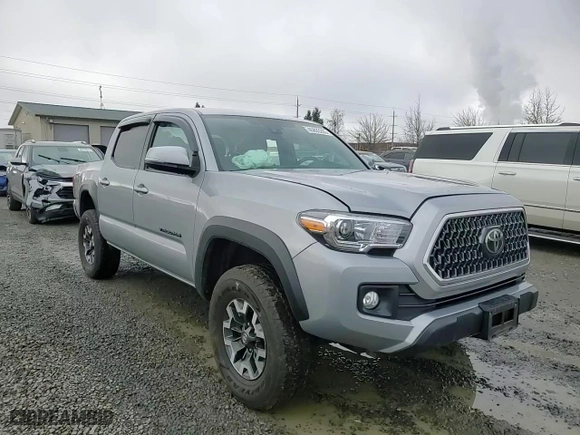 2019 Toyota Tacoma 4WD SR with VIN 3TMCZ5AN8KM260852, listed as a Copart auction lot 46893285 with 69,327 mi miles and Salvage Title. Bid and sale history available at carsss.com. Image 11.