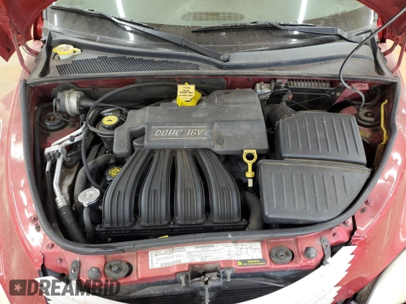 2001 Chrysler PT Cruiser with VIN 3C4FY4BB01T546374, listed as a Copart auction lot 53710255 with 165,403 mi miles and Salvage Title. Bid and sale history available at DreamBid. Image 11.