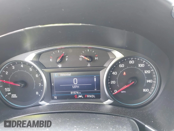 2020 Chevrolet Equinox LT with VIN 3GNAXJEV5LS592266, listed as a IAAI auction lot 41924328 with 61,574 mi miles and . Bid and sale history available at DreamBid. Image 7.