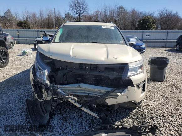 2018 Ford Explorer Platinum with VIN 1FM5K8HT6JGC94280, listed as a Copart auction lot 46307525 with 59,196 mi miles and Salvage Title. Bid and sale history available at carsss.com. Image 5.