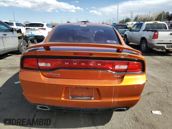 2011 Dodge Charger RT Plus with VIN 2B3CM5CT0BH548973, listed as a Copart auction lot 47579665 with 144,532 mi miles and Salvage Title. Bid and sale history available at carsss.com. Image 6.