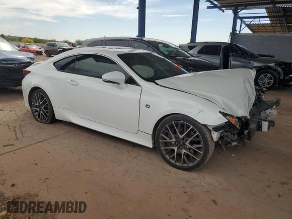 2015 Lexus RC 350 F Sport z VIN JTHHE5BC7F5011130, wystawiony jako Copart lot #50371755 z przebiegiem 134 816 mil mil oraz Szkoda całkowita • Salvage title. Historia ofert i sprzedaży dostępna na DreamBid. Obrazek 4.