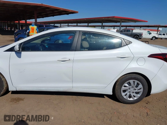2016 Hyundai Elantra SE with VIN 5NPDH4AE7GH765831, listed as a IAAI auction lot 42095598 with 120,764 mi miles and . Bid and sale history available at DreamBid. Image 14.