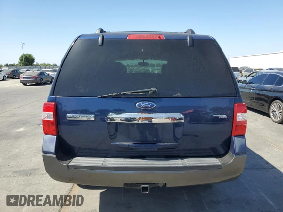 2007 Ford Expedition XLT with VIN 1FMFU15527LA85632, listed as a Copart auction lot 61855455 with 177,899 mi miles and Salvage title. Bid and sale history available at DreamBid. Image 6.