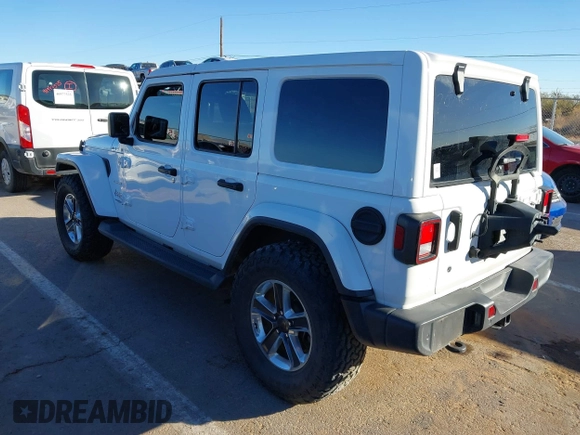 2019 Jeep Wrangler Unlimited Sahara с VIN 1C4HJXEN9KW509839, выставлен на аукционе IAAI как лот 41054085 с пробегом 78 850 миль миль и . История ставок и продаж доступна на DreamBid. Изображение 3.
