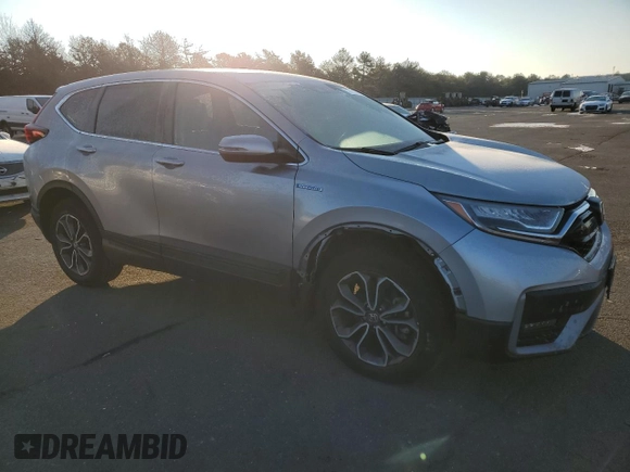 2020 Honda CR-V EX with VIN 7FART6H51LE001198, listed as a Copart auction lot 42023135 with 48,910 mi miles and Salvage Title. Bid and sale history available at DreamBid. Image 4.