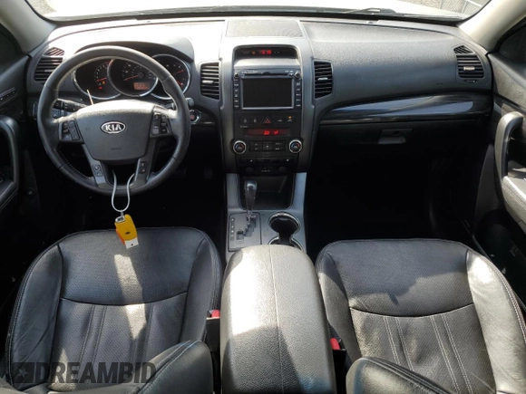 2013 Kia Sorento EX with VIN 5XYKUDA61DG367853, listed as a Copart auction lot 54400345 with 263,522 mi miles and Salvage Title. Bid and sale history available at carsss.com. Image 8.