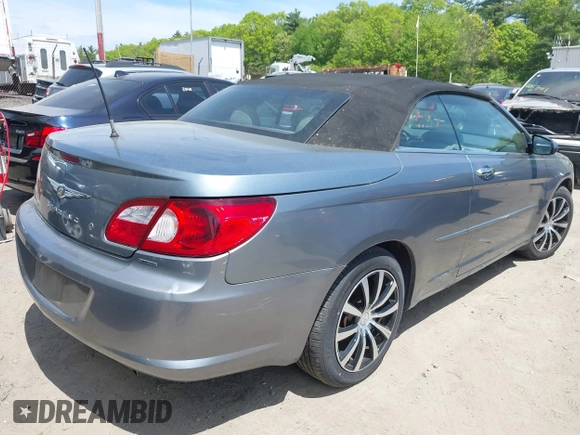 2008 Chrysler Sebring Limited with VIN 1C3LC65M38N675928, listed as a IAAI auction lot 42264103 with 137,188 mi miles and . Bid and sale history available at DreamBid. Image 4.