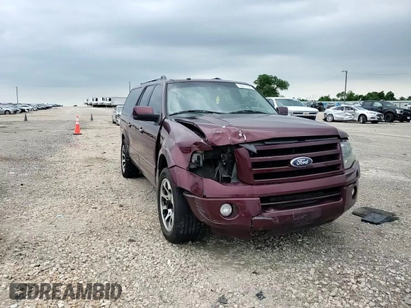 2010 Ford Expedition Max Limited z VIN 1FMJK1K52AEB70325, wystawiony jako Copart lot #55571755 z przebiegiem 199 231 mil mil oraz Szkoda całkowita • Salvage title. Historia ofert i sprzedaży dostępna na DreamBid. Obrazek 14.