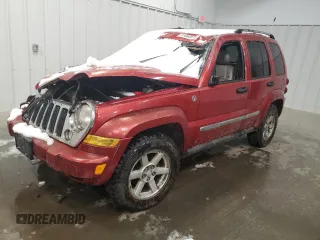 2006 Jeep Liberty Limited with VIN 1J4GL58K86W205042, listed as a Copart auction lot 51084875 with 74,975 mi miles and Salvage Title. Bid and sale history available at DreamBid. Image 1.