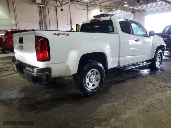 2018 Chevrolet Colorado 4WD Work Truck with VIN 1GCHTBEA2J1228228, listed as a Copart auction lot 81960214 with 129,669 mi miles and Clean Title. Bid and sale history available at carsss.com. Image 3.