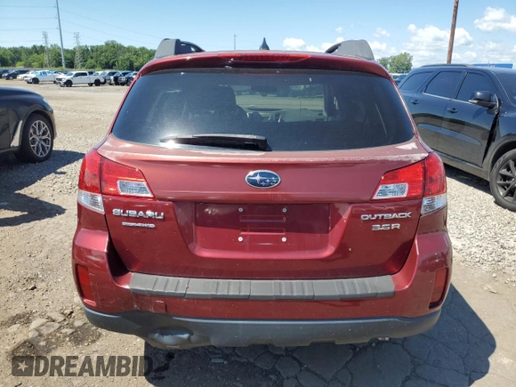 2012 Subaru Outback Limited with VIN 4S4BREKC6C2257316, listed as a Copart auction lot 62689805 with 116,962 mi miles and Salvage title. Bid and sale history available at DreamBid. Image 6.